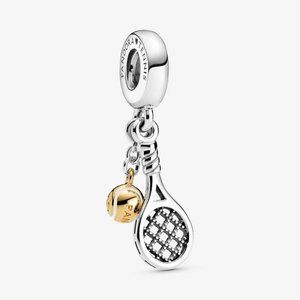 Pandora Tennis Racket & Ball Dangle Charm